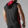 Raudona liemenė su gobtuvu „Look At Harder Hoody“ „Locker Gear“ 40 L