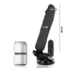 Vibrador Realístic Control Remot Negre 20 Cm -O- 4 Cm
