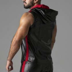 Massive Rude Hoody rdeča jopa Locker Gear 40 L