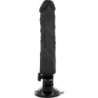 Realistični Vibrator z Daljinskim Upravljalnikom Črn 21 Cm -O- 4 Cm