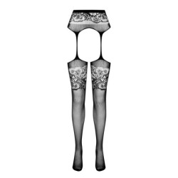 Kousen met Jarretel-effect S029 Rood Erotic Line Passion