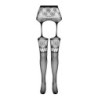 Calze con Effetto Reggicalze S030 Bianche Erotic Line Passion