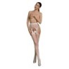 Κάλτσες Με Εφέ Ζαρτιέρας S001 Λευκές Eco Collection Passion