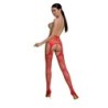 Calze con Effetto Reggicalze S001 Rosse Eco Collection Passion