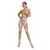 Kousen met Jarretel-effect S005 Wit Eco Collection Passion