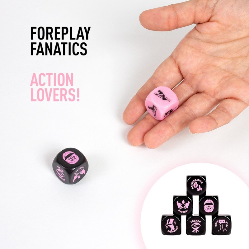 Gra 2 Kostki Foreplay Fanatics! Dice Lovers! Secret Play