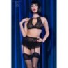 Conjunto 4Pcs Cr-4466 Negro 40-42 L/XL