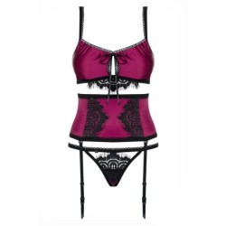 Conjunto 861-Seg Obsessive Bordéus 36-38 S/M