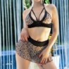 Completo Con Gonna Leopardo Cr-4499 Chilirose 36 S