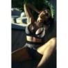 Conjunto Con Falda Leopardo Cr-4499 Chilirose 40 L