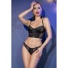 Ensemble Corset Cr-4615 Chilirose 36 S