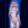 Conjunto Cr-4019 Prateado 36-38 P/M