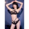 Cr-4428 Set Schwarz 36-38 S/M