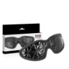 Black Edition Elastische Slaapmasker met Neopreen Voering