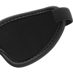 Black Edition Elastīga Neoprēna Acu Maska Ar Oderi
