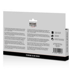 Black Edition Masque de Sommeil Élastique avec Doublure en Néoprène