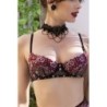 Set Cr-4607 Nero e Rosso Chilirose 38 M