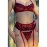 Conjunto Cr-4607 Rojo Chilirose 42 XL
