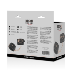 Black Edition Handfesseln mit Neoprenfutter