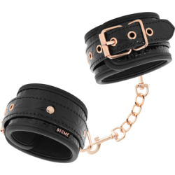 Black Edition Algemas de Tornozelo com Forro de Neoprene