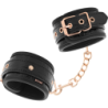 Black Edition Algemas de Tornozelo com Forro de Neoprene