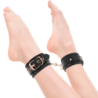 Black Edition Algemas de Tornozelo com Forro de Neoprene