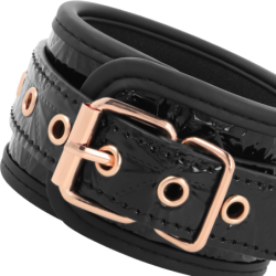 Black Edition Algemas de Tornozelo com Forro de Neoprene