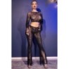Cr-4648 Black Chilirose Set 36-40 S/L