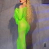 Ensemble Cr-4666 Vert Chilirose 36-38 S/M