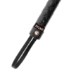 Black Edition Vegan Leder Zweep