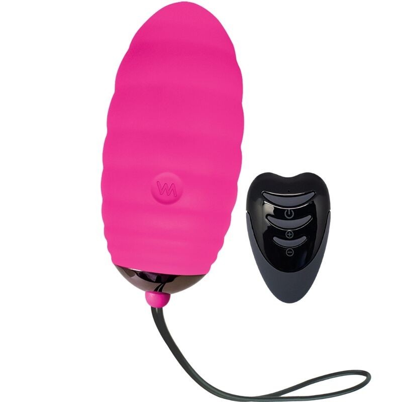 Ocean Breeze 2.0 Uppladdningsbart Ägg Vibrator Fjärrkontroll Rosa