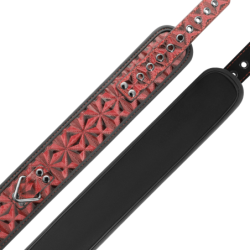 Collare Red Edition in Pelle Vegana con Imbottitura in Neoprene