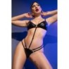 Cr-4700 Sæt Sort Chilirose 36-38 S/M
