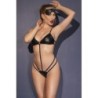Ensemble Cr-4700 Noir Chilirose 36-38 S/M