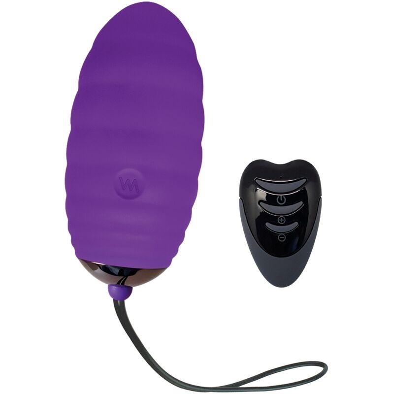 Ocean Breeze 2.0 Oplaadbare Vibrerende Ei Afstandsbediening Violet