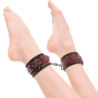 Red Edition Algemas de Tornozelo com Forro de Neoprene
