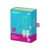 Dvejų menstruacinių taurelių rinkinys Feel Confident Satisfyer tamsiai žalios spalvos
