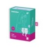 Set de 2 Cupe Menstruale Feel Secure Satisfyer Albastru Deschis