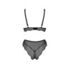 Amberly Sort Passion 2-delt Sæt 40-42 L/XL