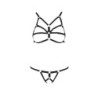 Set 2 Piese Armanda Negru Devil Collection Passion 36-38 S/M