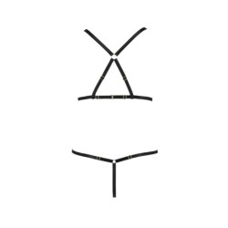 2-delige Set Armanda Zwart Devil Collection Passion 36-38 S/M