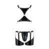 Aron Schwarzes zweiteiliges Set Passion 40-42 L/XL
