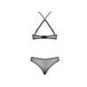 Set di 2 Pezzi Azalia Nero Erotic Line Passion 40-42 L/XL