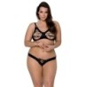 Celin Bikini Sort Sæt i 2 Dele Queen Size Passion 52-54 6XL/7XL