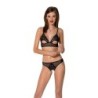 Christa Musta Erotic Line Passion 40-42 L/XL 2-osainen setti