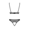 Christa Sort Erotic Line Passion 36-38 S/M 2-delt sæt