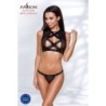 Ensemble De 2 Pièces Debra Noir Devil Collection Passion 40-42 L/XL