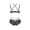 Ensemble De 2 Pièces Drosera Bikini Noir Eco Collection Passion 40-42 L/XL