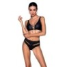 Ensemble De 2 Pièces Francesca Noir Passion 36-38 S/M