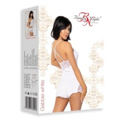 2 dalių „Gabbie White“ komplektas „Beauty Night Fashion 36-38 S/M“